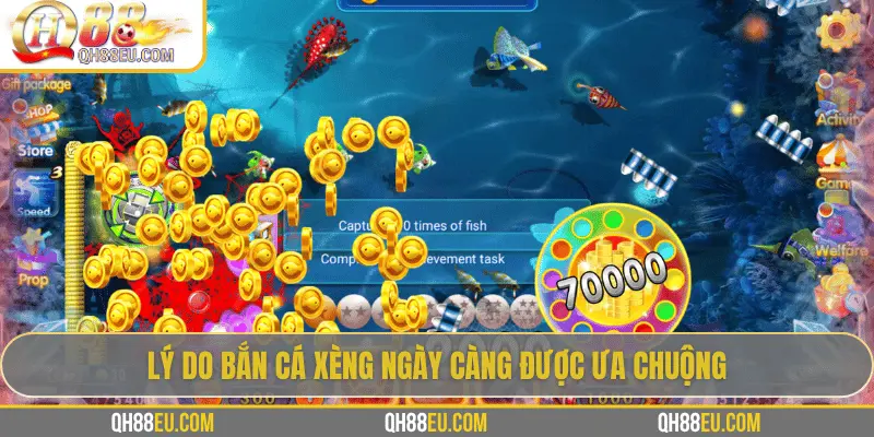 Bắn Cá Xèng - Săn Boss Khủng, Đổi Thưởng Lớn 2026 Cùng QH88 4 Lý do nên chọn bắn cá xèng tại QH88